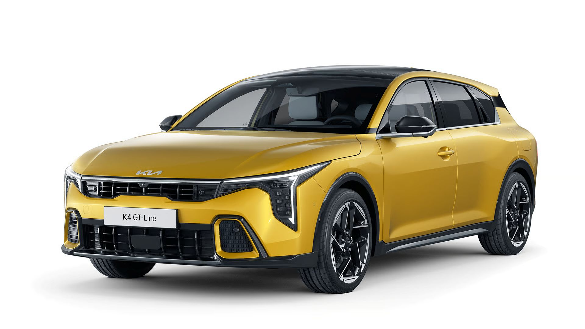 Kia K4 GT-Line, žlutá barva